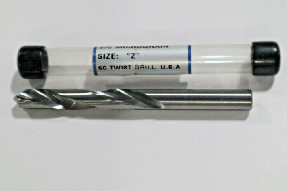 SIZE "Z"  CARBIDE DRILL, 2 FLUTE            B352