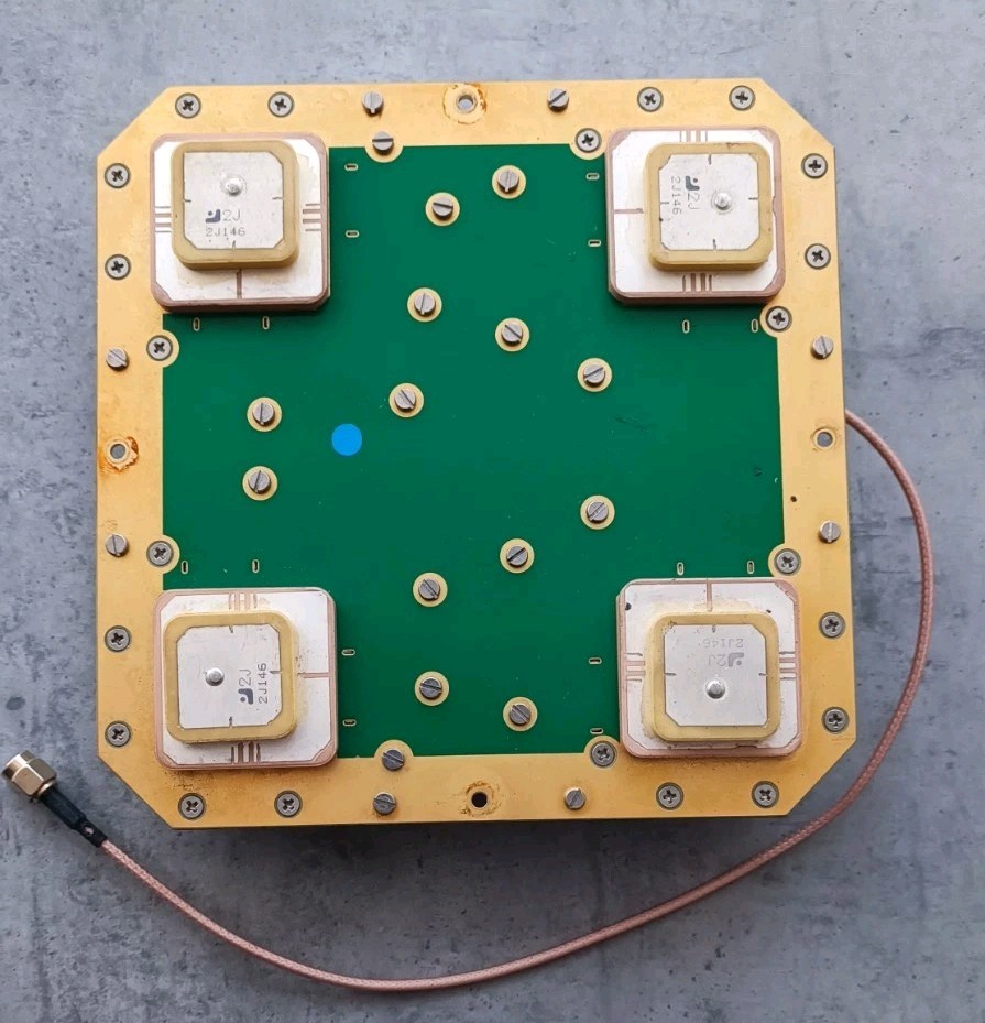 High power microwave amplifier module for radio system (radar/communications).