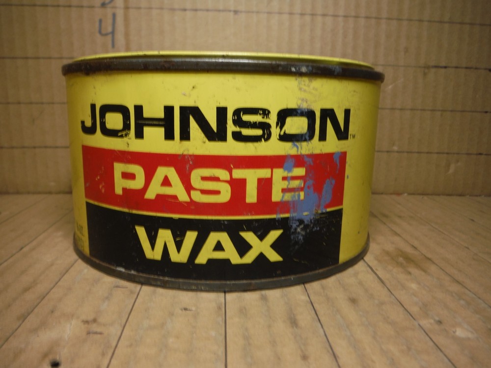 SC Johnson Paste Wax container