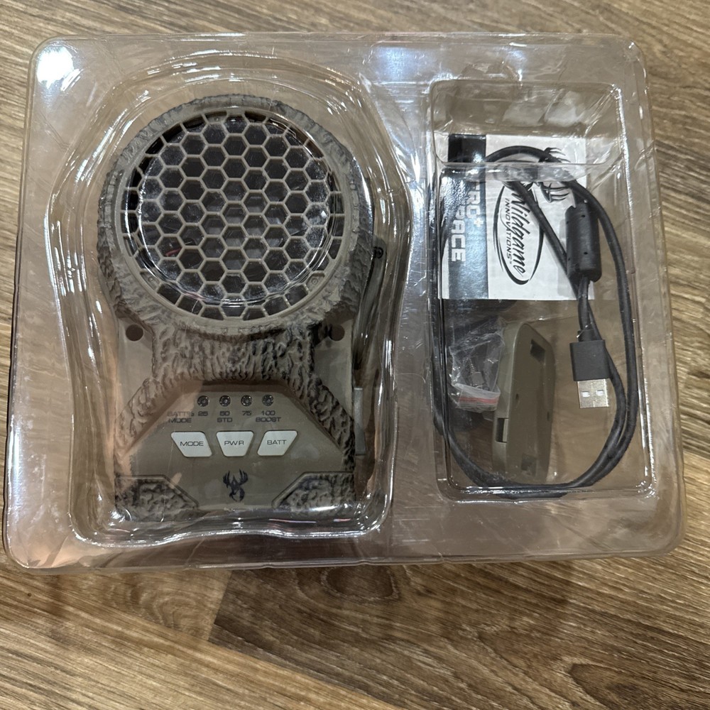 Wildgame Innovations Zero Trace Portable Scent Eliminator NEW OPENED BOX