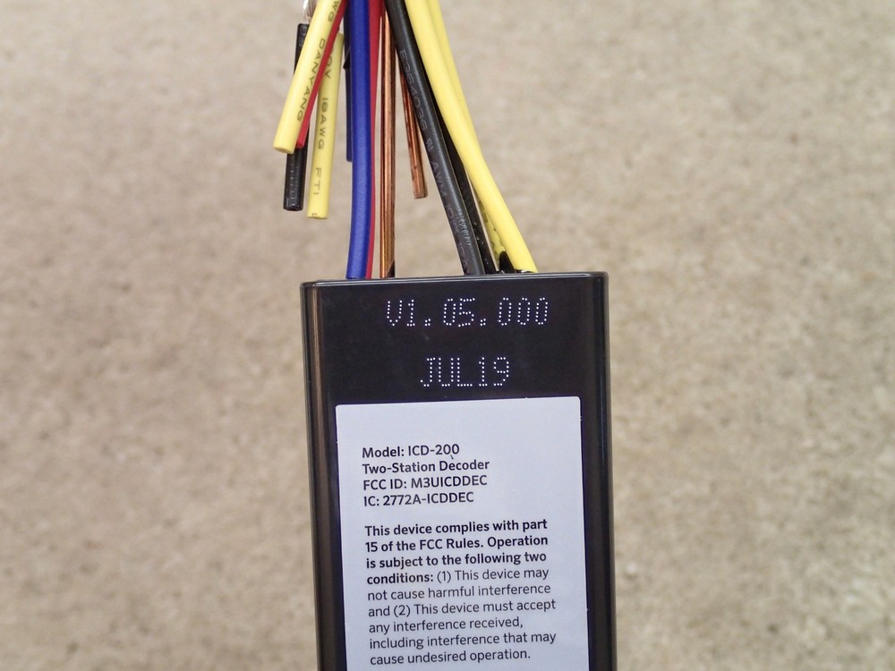 Hunter ICD-200 2 Station Decoder Nice Old Stock