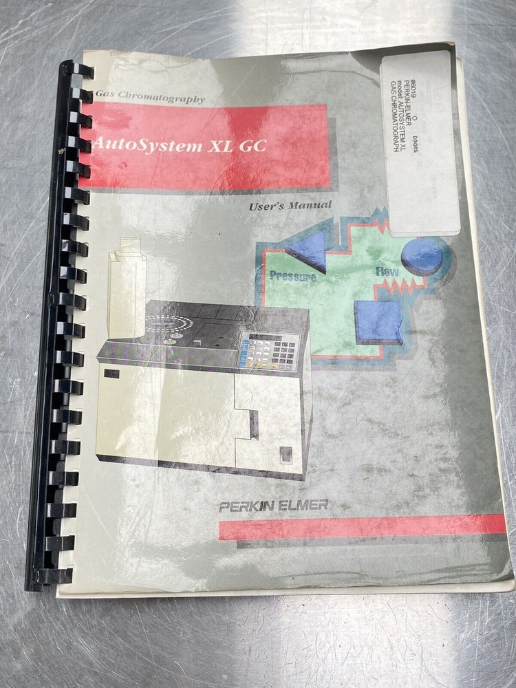 Perkin Elmer PE Auto System XL GC Gas Chromatography - Manual / Users Guide