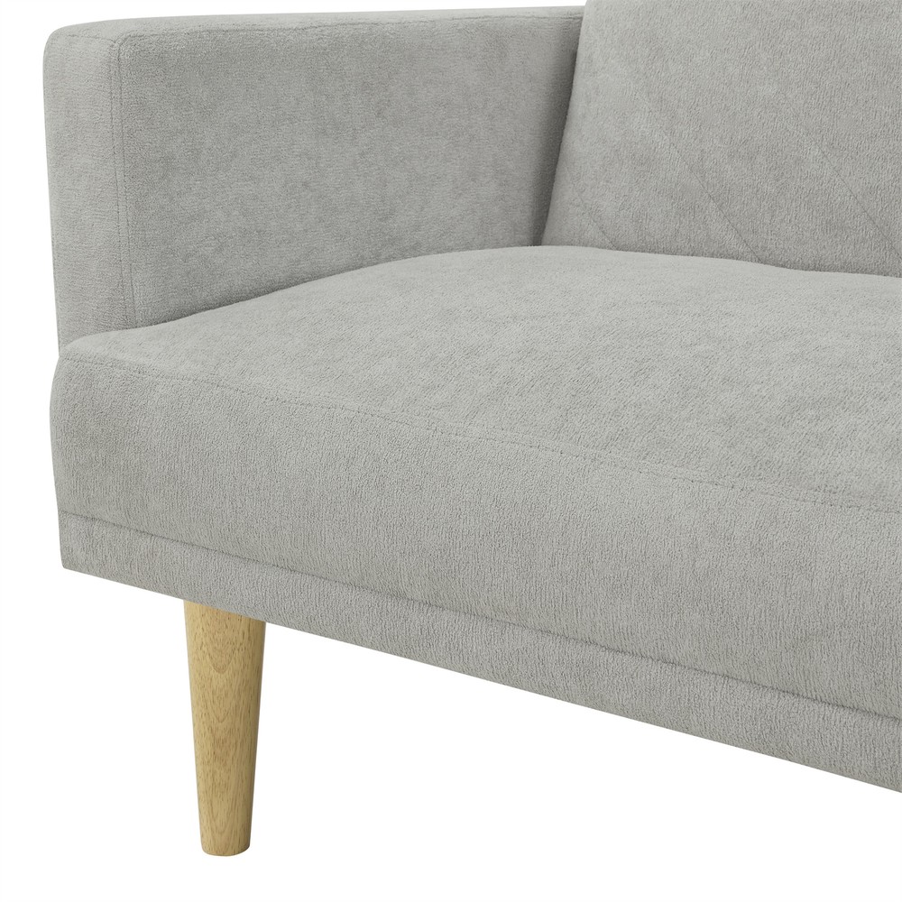 Multi-Functional Futon Sofa Single Bed Sleeper Convertible Couch Foldable Modern