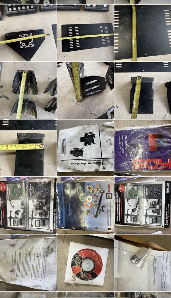 Snap on/ John Bean EEWA550A Wheel Aligner System With Accessories ￼