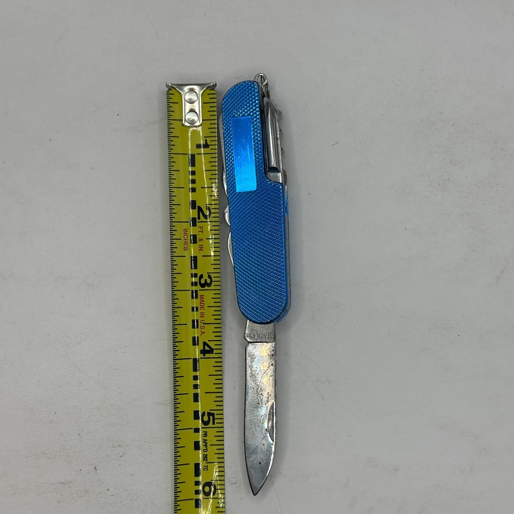 Multifunctional Tools Army Knife Handy Pocket Camping BLUE