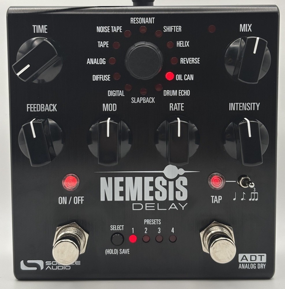 🔥Source Audio Nemesis Delay ADT Guitar Pedal w/Analog Dry Through🔥