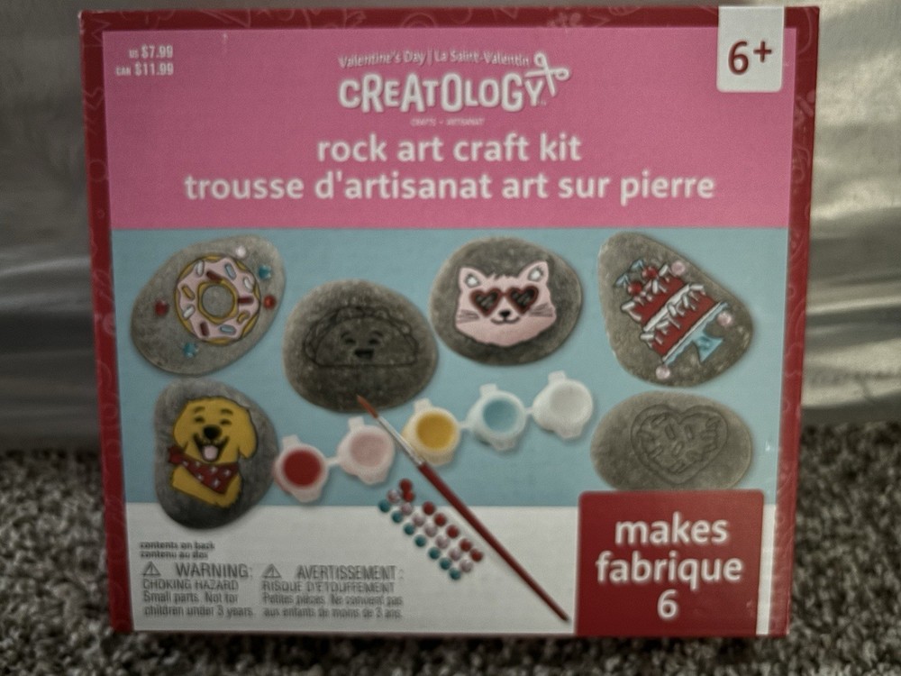 Creatology Valentines Day Craft  Rock Art Craft Kit
