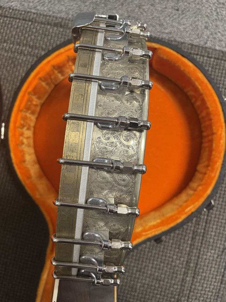 Thos. W. Bree & Co. 4-String Vintage Banjo with Case