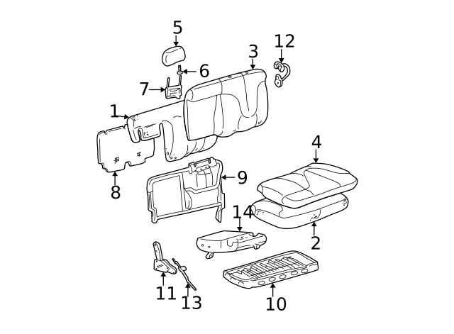 Genuine GM Panel 12477412