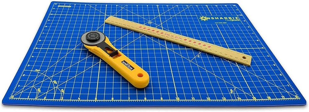 Quality 12x18 Double-Sided Cutting Board - Ideal for Sewing & Quilting Projects