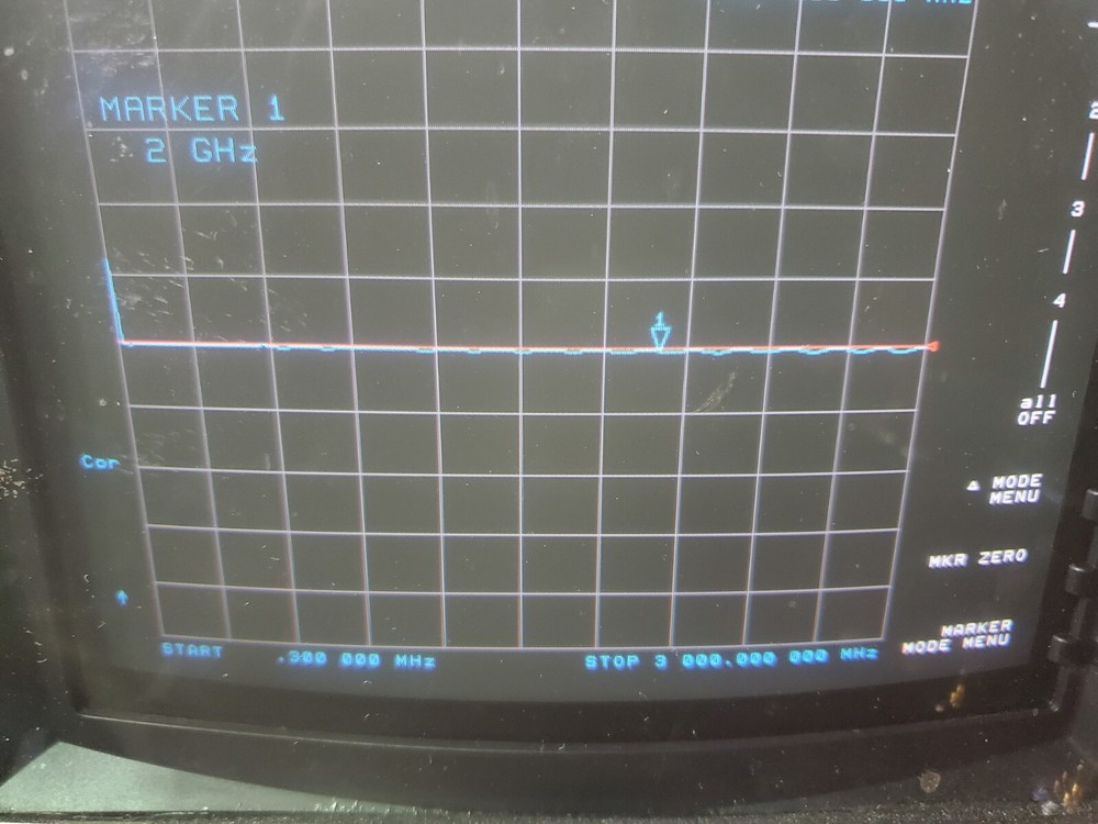 MA 32096 lowpass filter 3.5 GHz adjustable (some) tested, see data, M/A COM