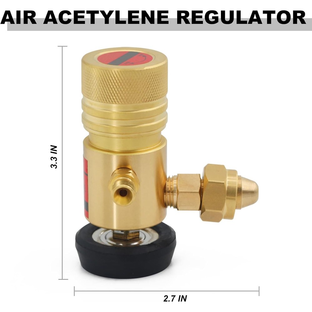 AR-MC CGA200 MC Tank Acetylene Regulator