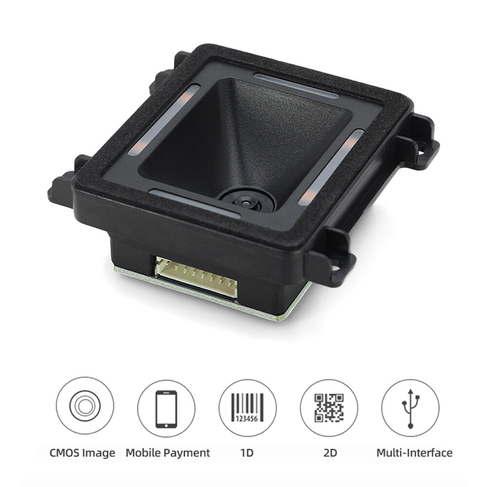 Embedded Barcode Self-Induction 1D 2D QR Bar Code Reader Module U2A5