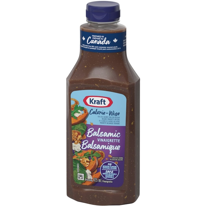 2-Pack Kraft Calorie-Wise Balsamic Vinaigrette Salad Dressing