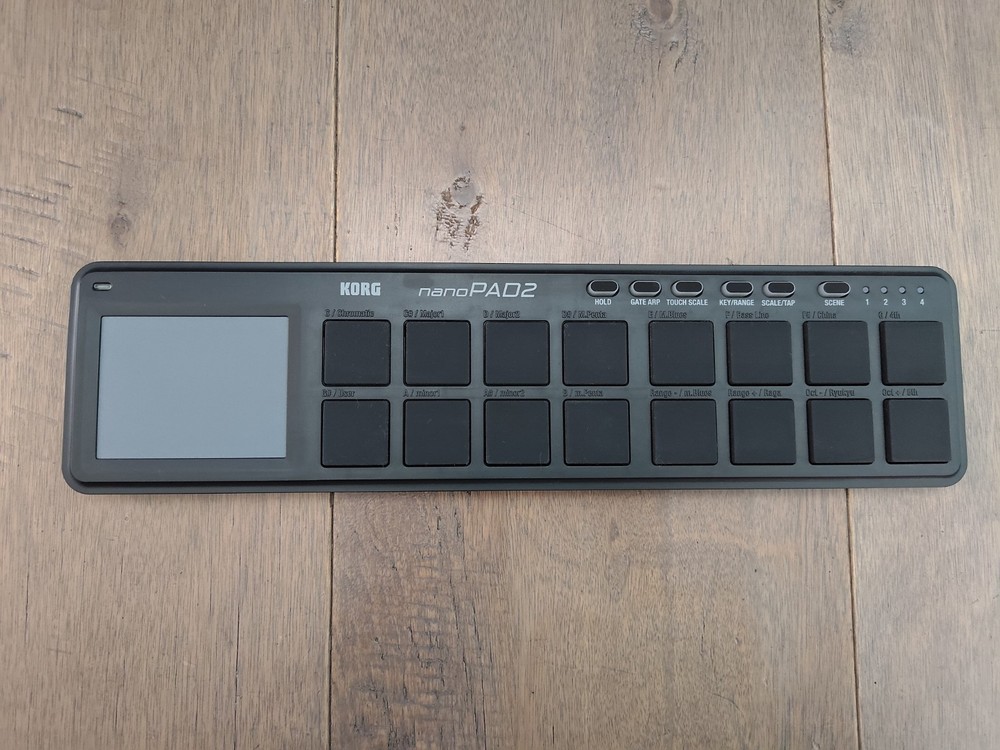 Korg nanoPAD2 Black USB/MIDI Pad Controller