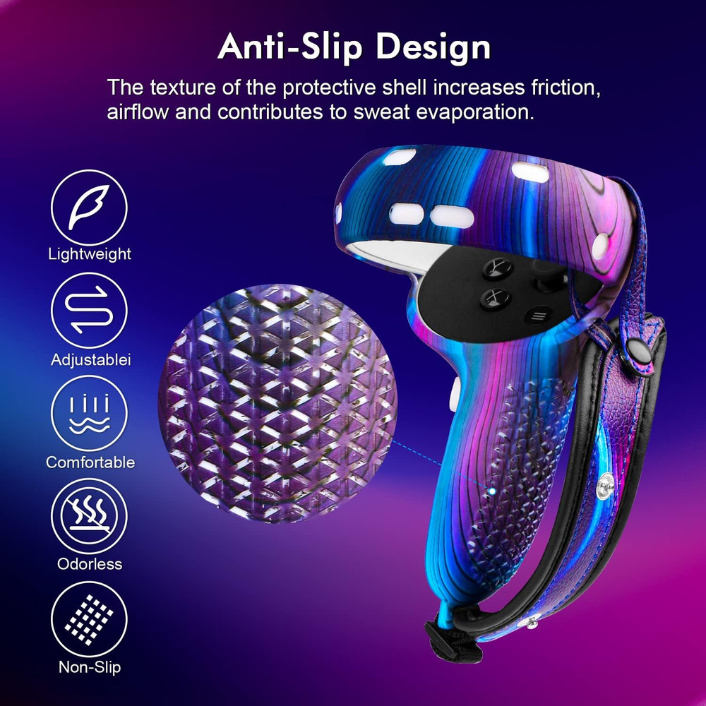 Accessories for Oculus Quest 2, VR Accessory Set for Meta Quest 2, Include Contr