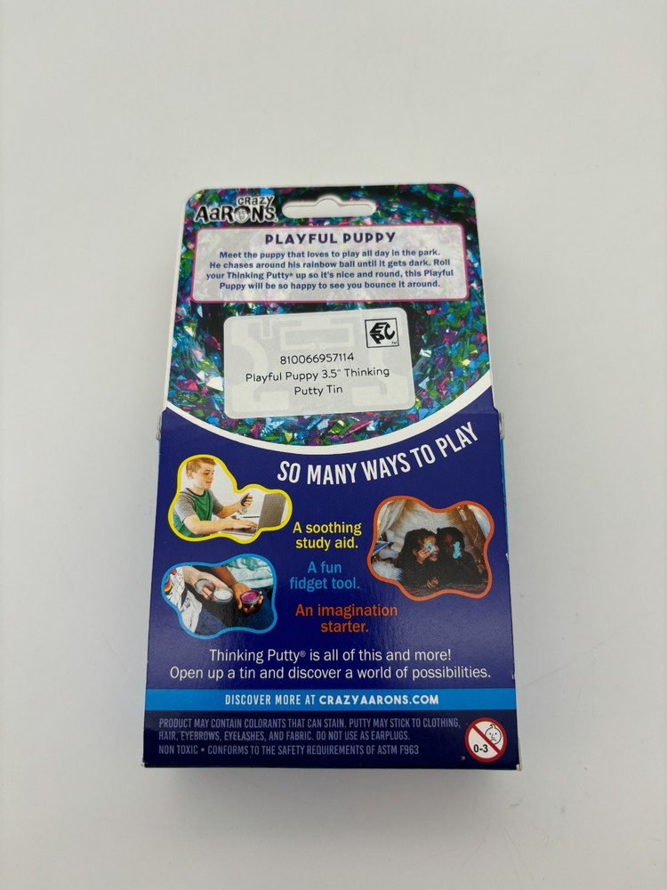 Aarons Crazy Thinking Putty 2.1 Oz Playful Puppy