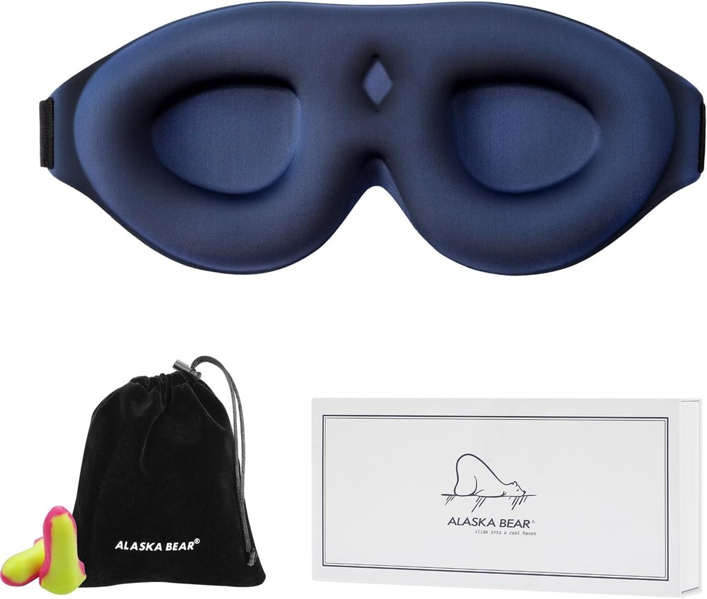 Blaout Sleep Mask Most fortable Contoured Eye Cups