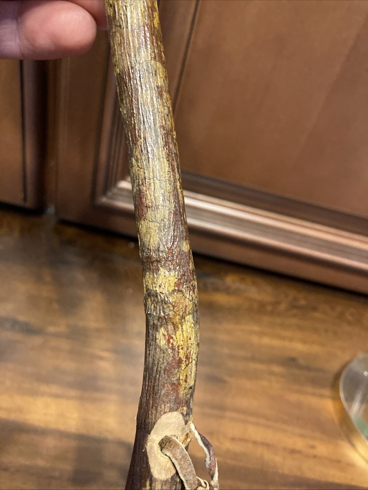 Stone Head Tomahawk Native American War Paint Feathers
