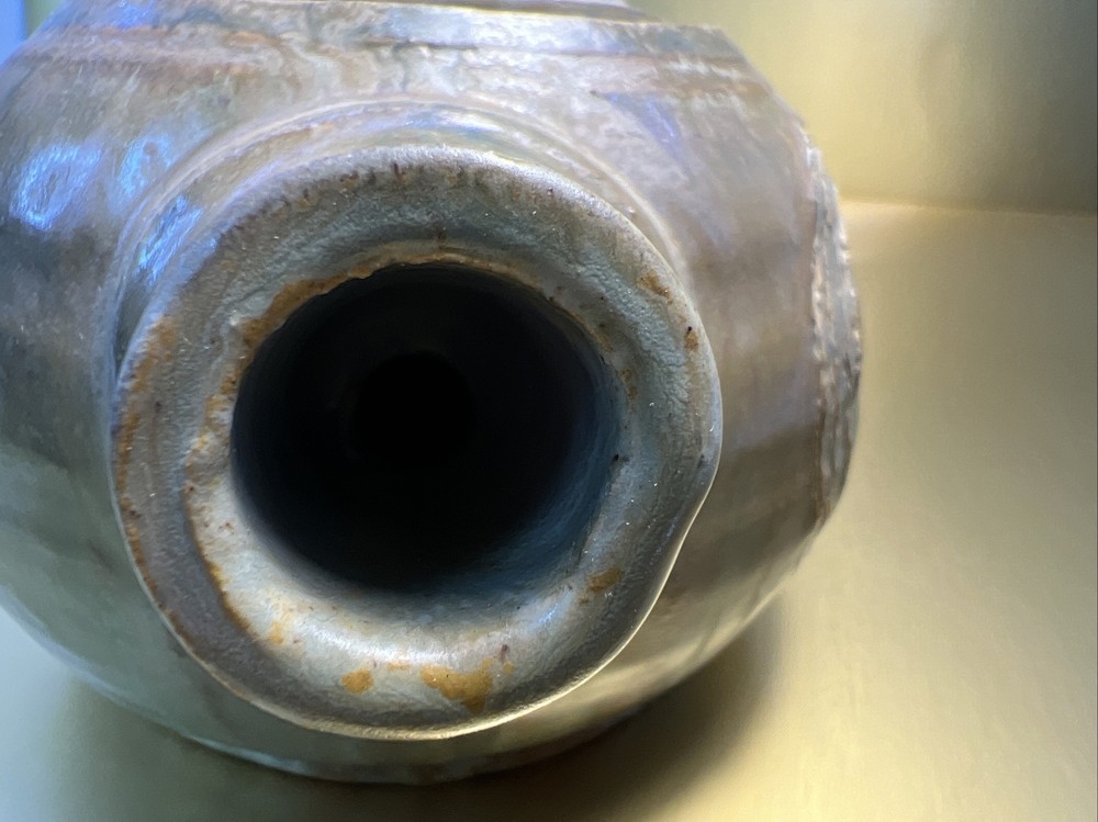 Unmarked Ceramic Teapot green