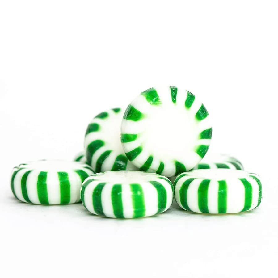 Bayside candy Mints Collection (Spearmint Starlight Mints, 1LB)
