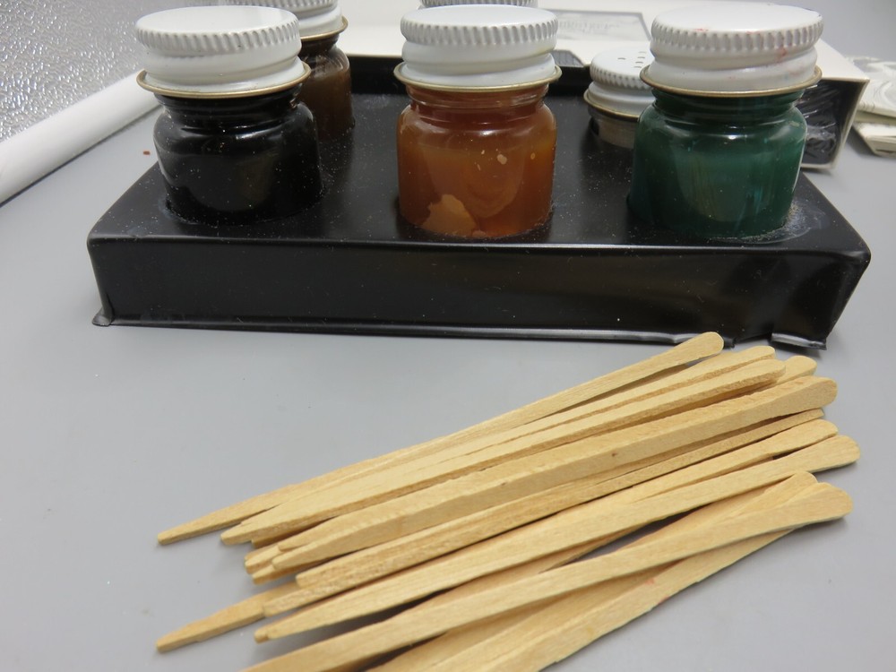 OPEN VINTAGE 1994 MAGIC DIP MARBLEIZING PAINT DESIGN KIT VHS LATHAM STUDIOS