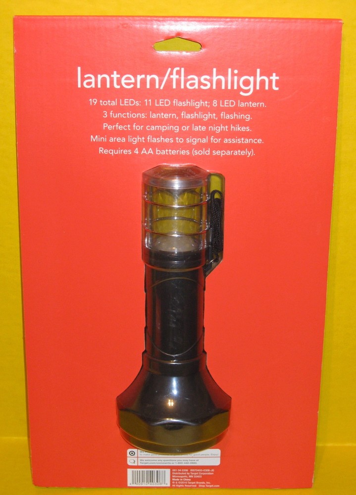 Embark Lantern / Flashlight 11 LED Flashlight - 8 LED Lantern NEW