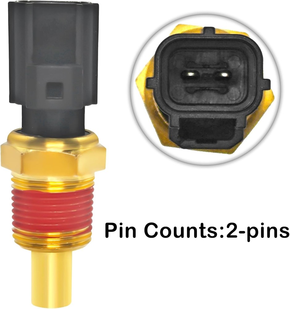 Engine Coolant Temperature Sensor 56027873 with Connector Pigtail Harness - Repl