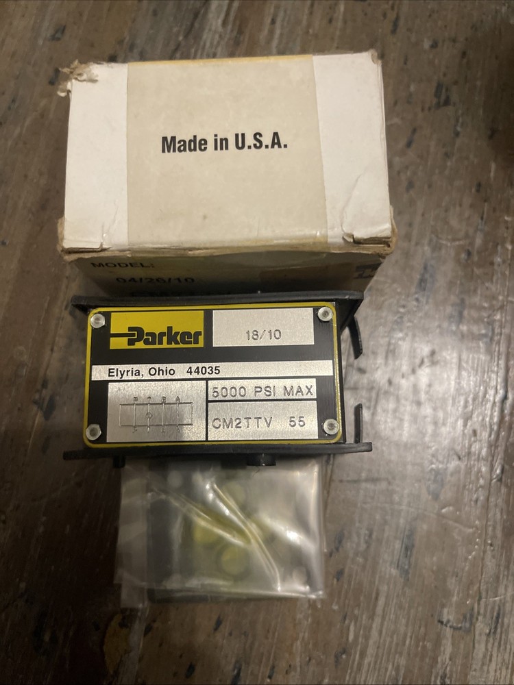 Parker CM2TTV 55 Check Valve 5000 PSI