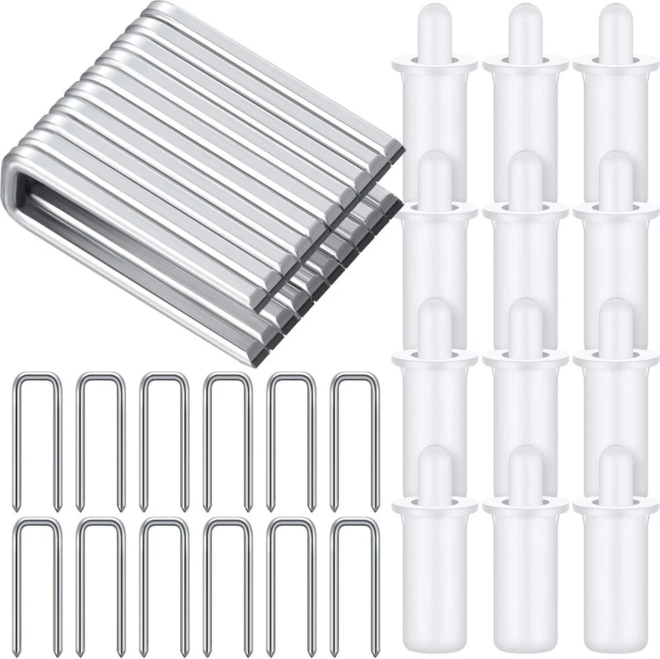 40 Pieces Plantation Shutter Repair Tool Set, Including 20 Spring Loaded Shutter
