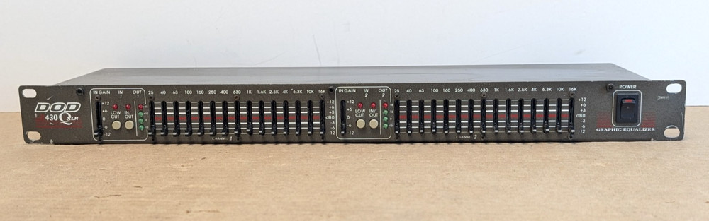 DOD SR430 QXLR Graphic Equalizer