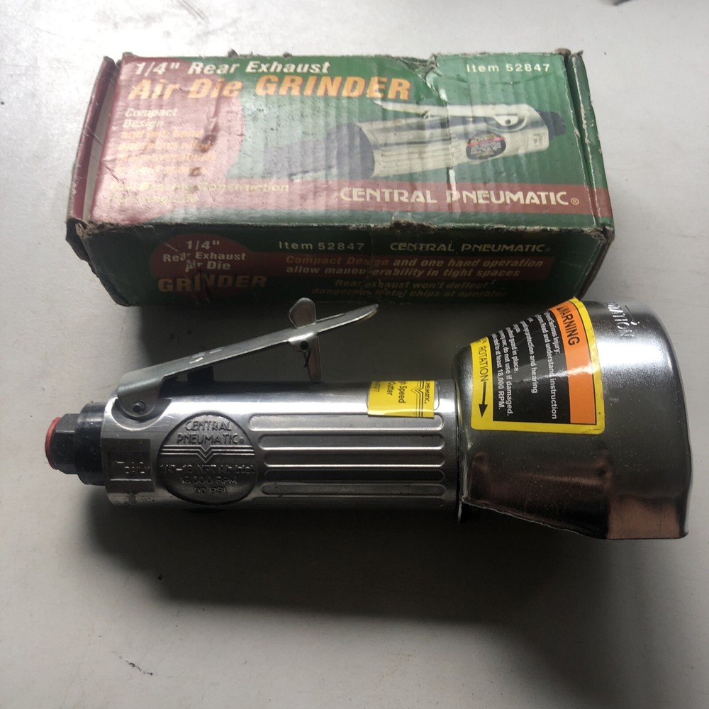 Central Pneumatic 1/4” Die Grinder And Cut Off Grinder