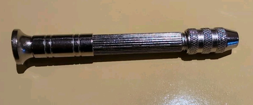Mini Hand Drill Aluminum, New