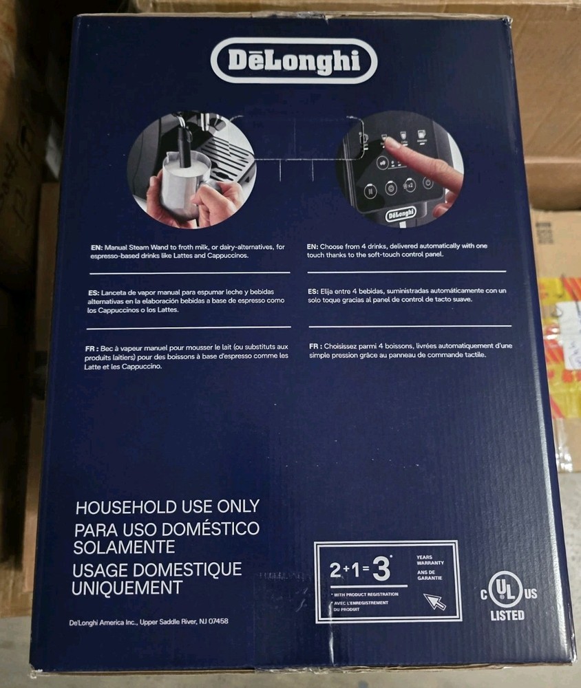 DeLonghi Magnifica Start Automatic Coffee and Espresso Machine - ECAM22022B