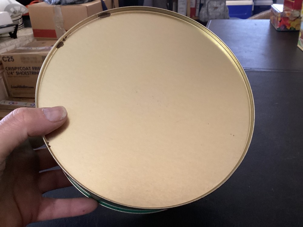 Tin Soldier Round Metal Tin