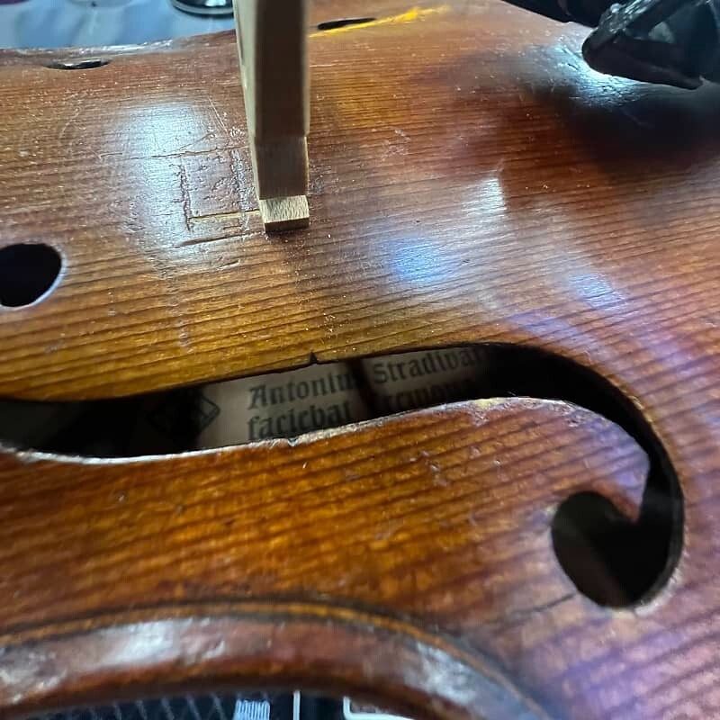 Made In Germany Stradivarius Copy 3/4 Violin w/Case
