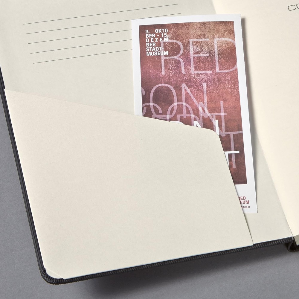 SIGEL CO112 Premium Notebook lined, A4, hardcover, Black - Conceptum