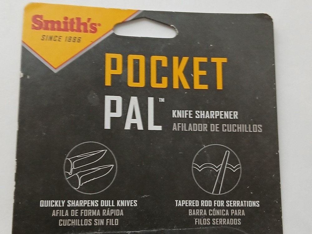 Smith's "Pocket Pal" Knife Sharpener - Item #PP1