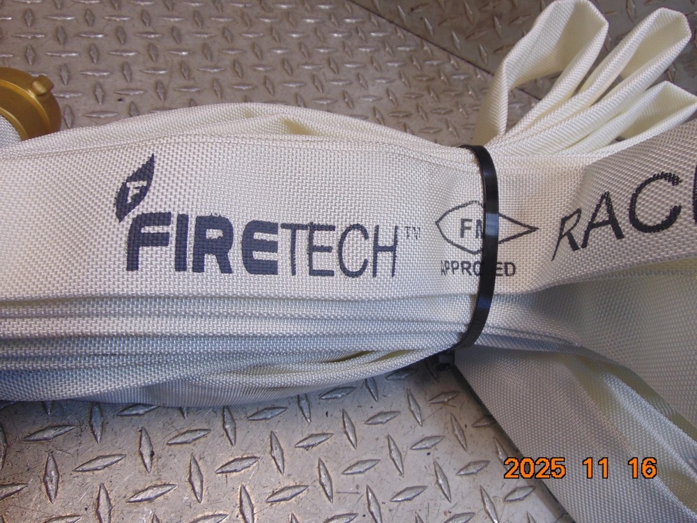 FIRETECH 100' x 1.5" NH FIRE HOSE