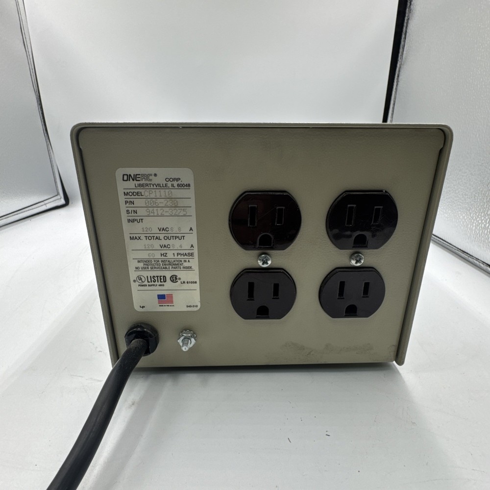 ONEAC CP1110 POWER CONDITIONER