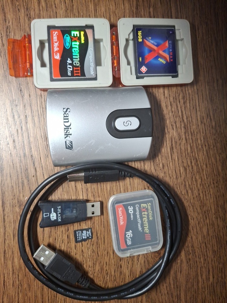 Vintage Photographer's Memory Card Starter Kit