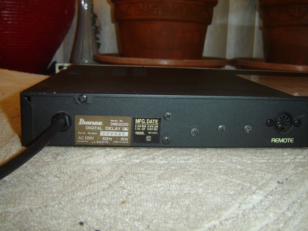Ibanez DMD2000, Digital Delay, Vintage Rack
