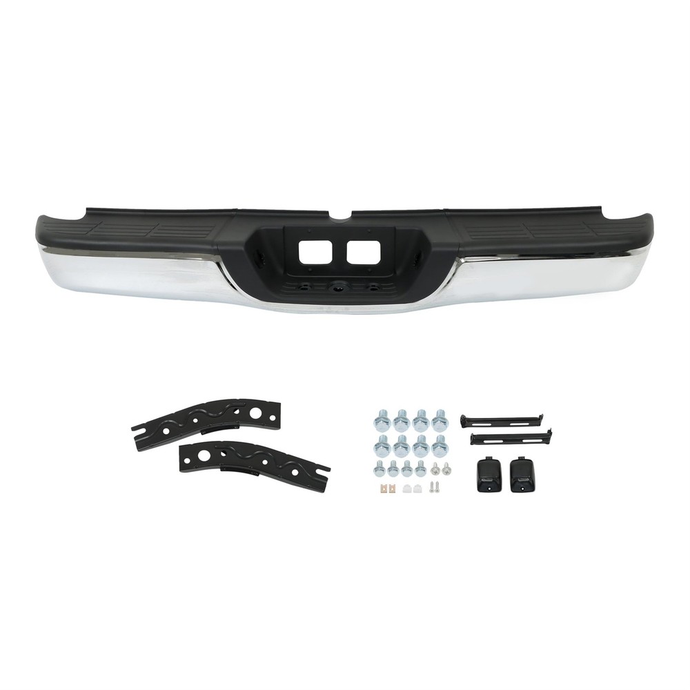Chrome Steel Rear Step Bumper for Tundra 2000-2006