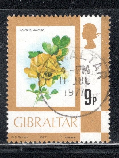 BRITISH GIBRALTAR STAMPS USED LOT 68442