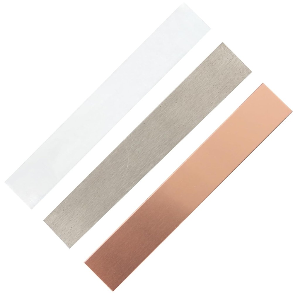 1 X 6 X 0.04 Inch Electroplating Anode Set-Nickel Sheet, Multicolor