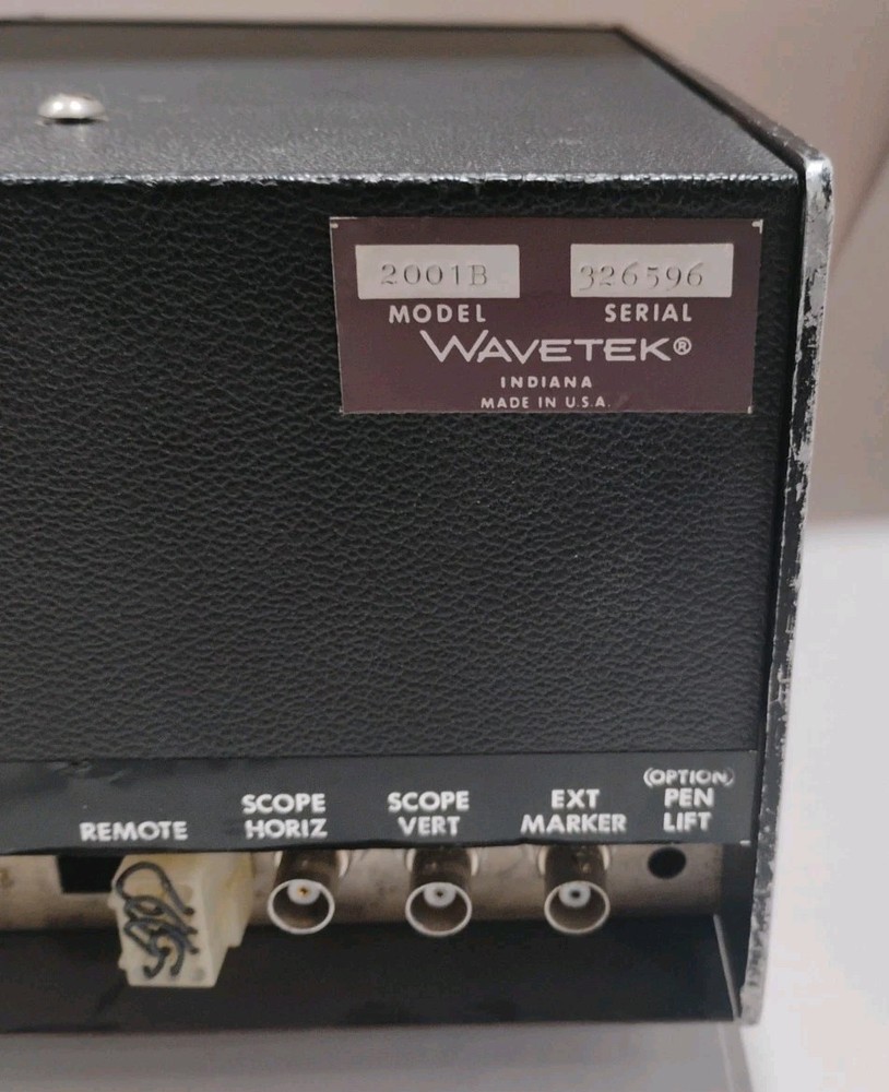 Wavetek Model 2001A Turns On Not Tested