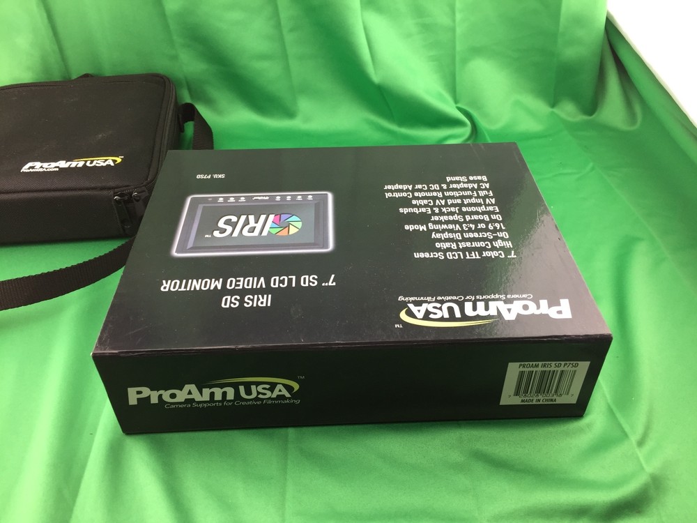 ProAm 7" Iris SD On-Camera/Crane LCD Monitor Kit