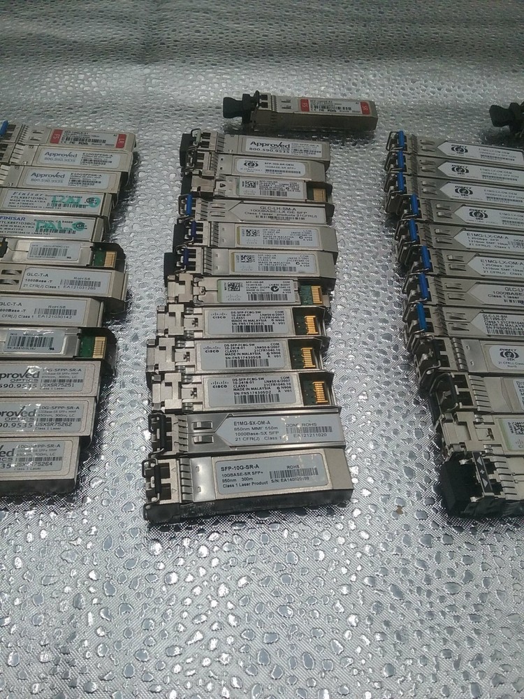Lot of 50 Assorted Mixed Brand Transceiver Module