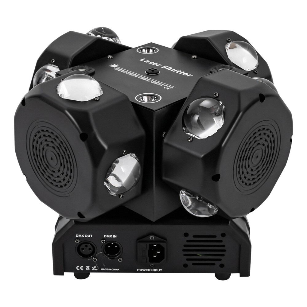 DJ Light Rotating Strobe Light DMX 512 200W Stage Lighting Effects Party Lamp