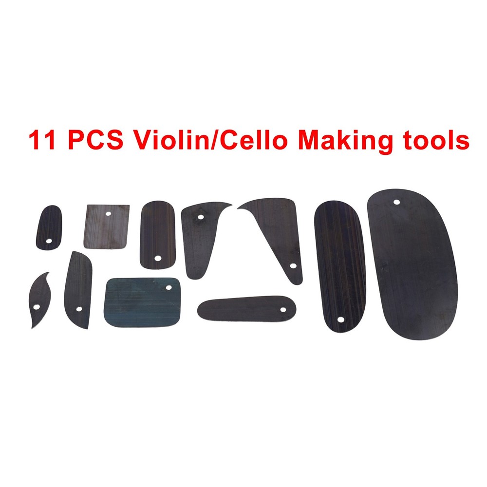 Brand New Violin Making Tools Violin Making Tools 11PCS Scrapering Board Cutter